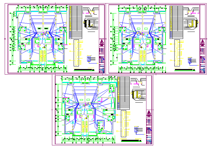 A section A unit two to thirty-three weak level plan