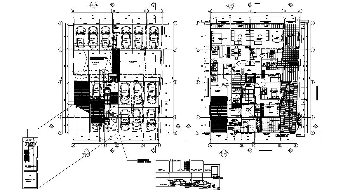 Apartment Furniture Layout Plan Design