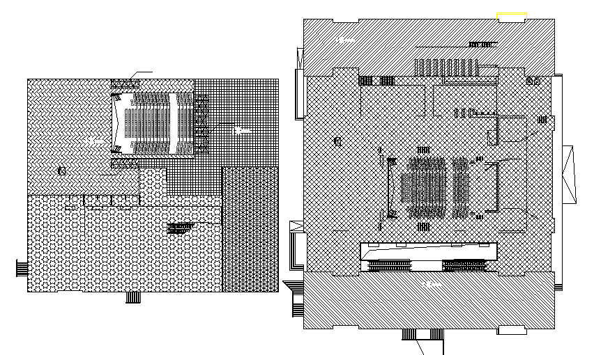  Cultural Center Plan Lay-out design