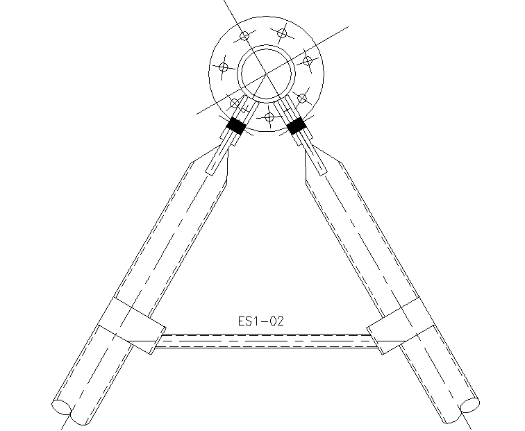 Details connections and steel anchor