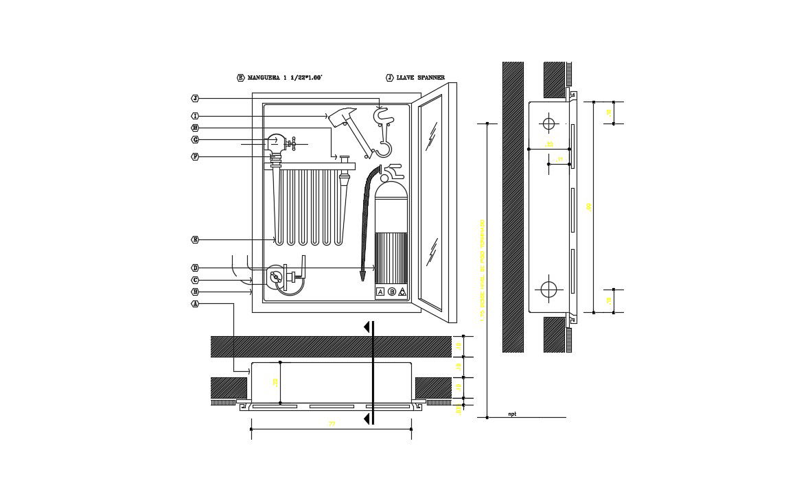 Download Free Gas line Design In DWG File