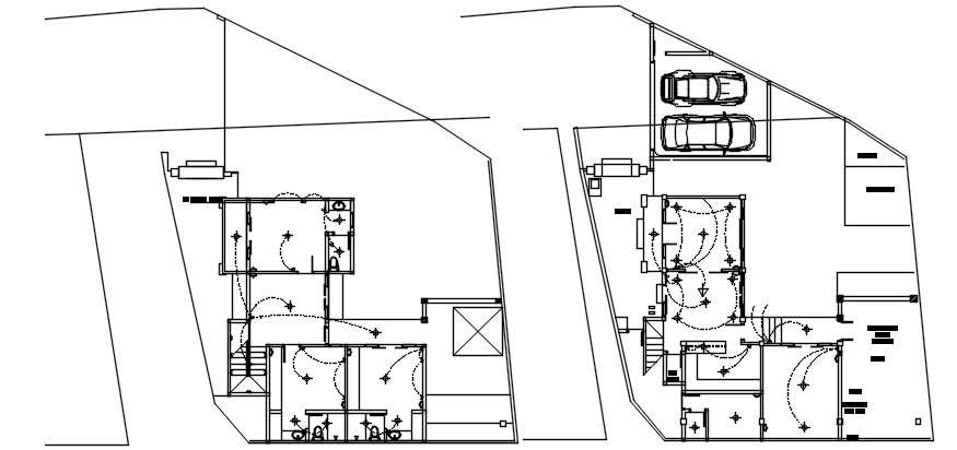  Electrical layout in dwg file
