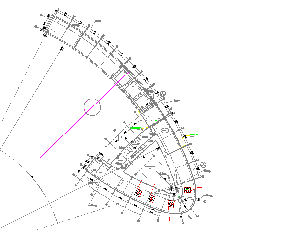 Elevator machine room Lay-out.