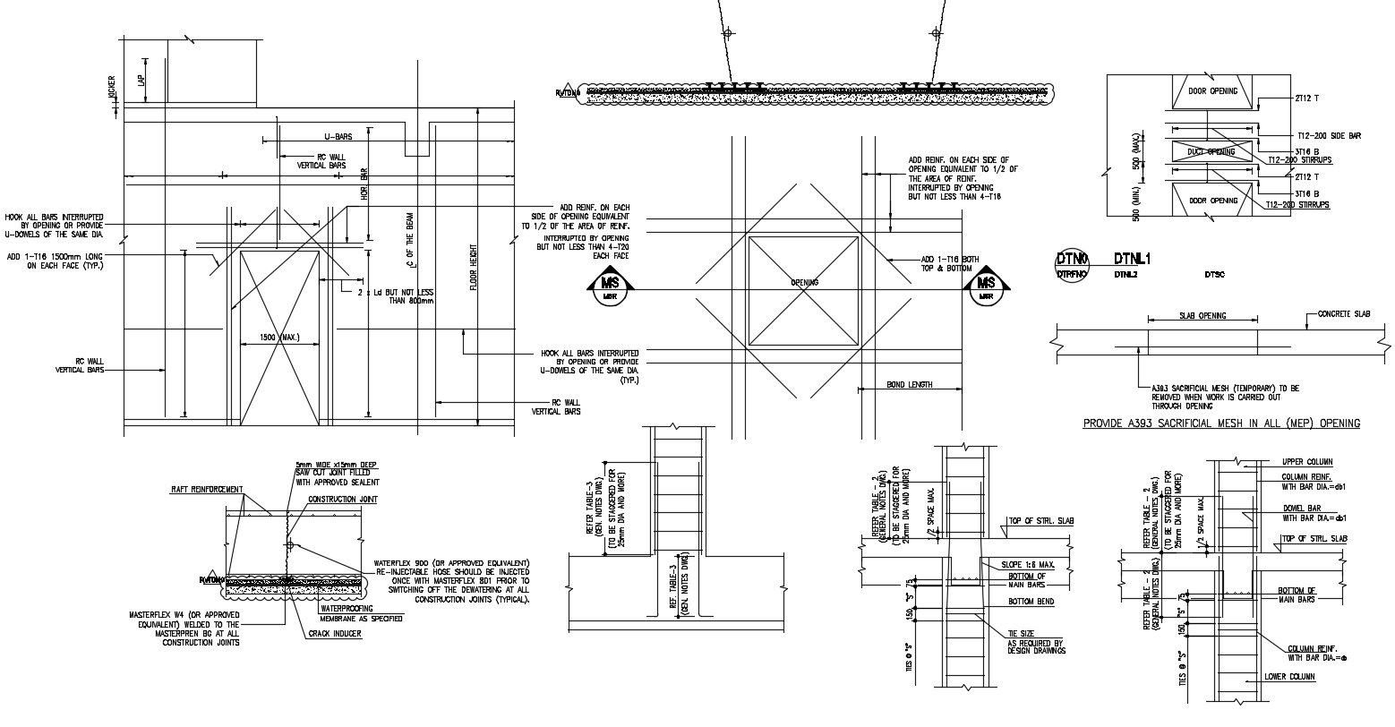 Free Download Structure Beam Design AutoCAD File