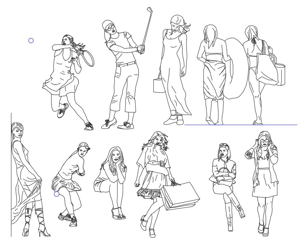  Human Figure Autocad Block Free Download 