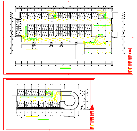 Underground mechanical garage and general machine room