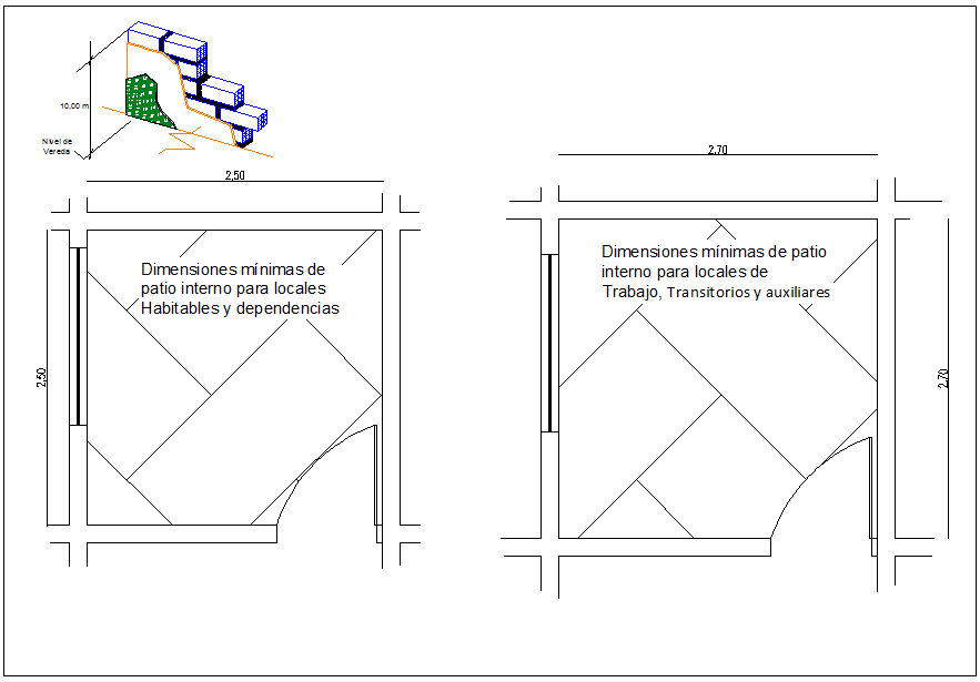  Wall and room plan view dwg file