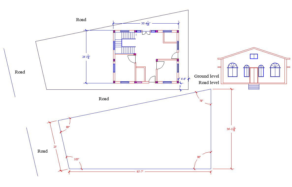 House plan based on Dandaka Method