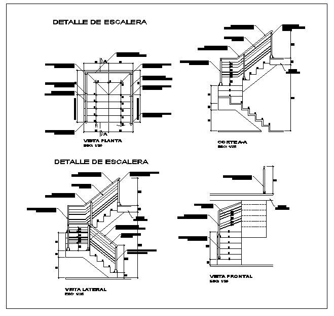 Construction Stair Detail