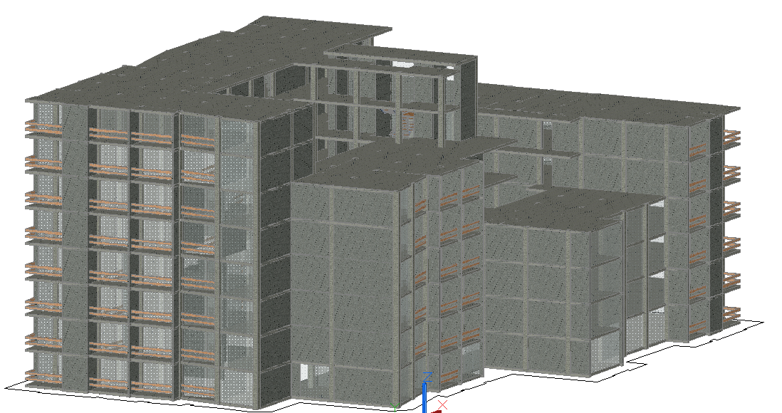3D High-Rise Building