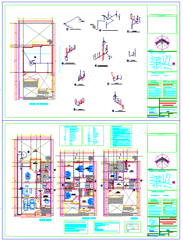 Modern House Design DWG File for Architecture and Floor Planning