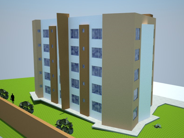 Apartment CAD Drawing with Complete Plans and Detailed Design View