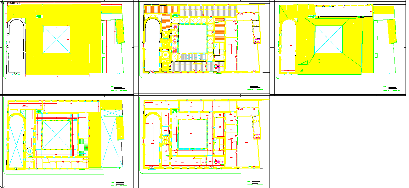 School Design Plan DWG File with Complete Architectural Layout Details
