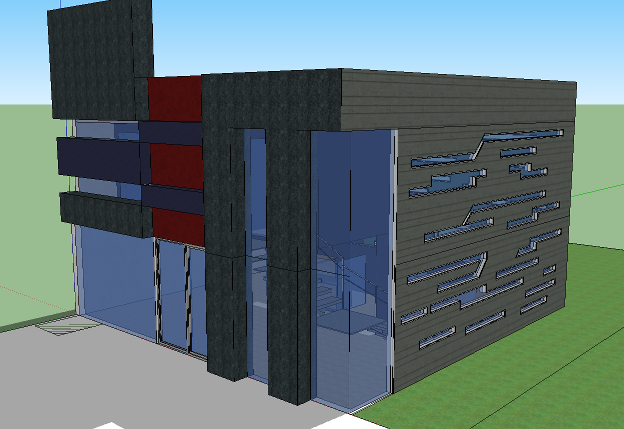 3D Private Office Design with the Modern Features and Layout