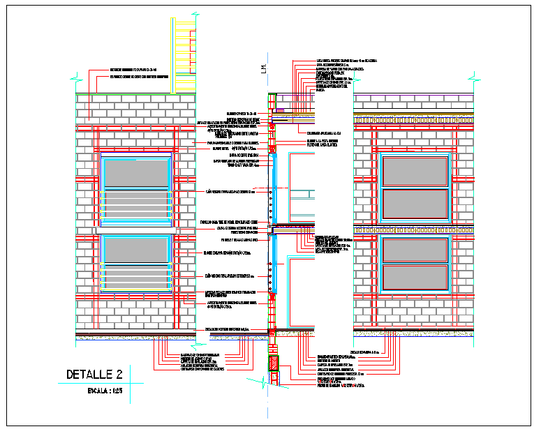 Wall Construction Detail