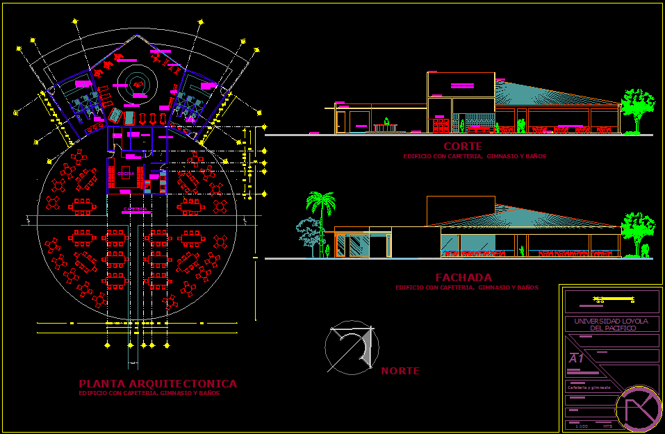 Restaurant DWG Design Layout with Floor Plan and Interior Detailing