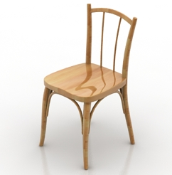 3D Chair DWG CAD Drawing for Modern Architectural Interiors Design