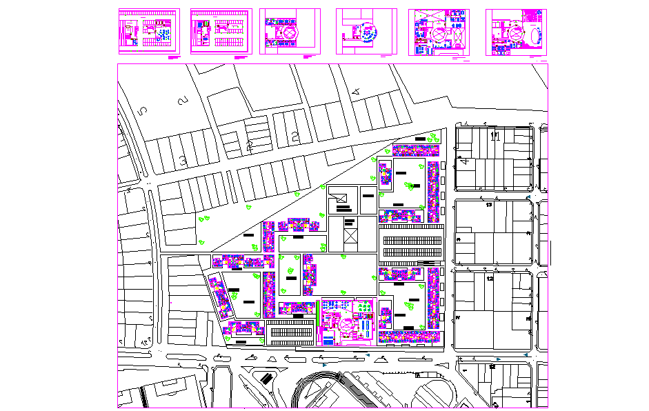 Hotel and Apartment Design Project with Complete Site and Building