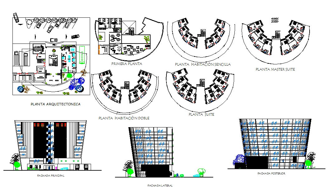 Modern Hotel In the City.