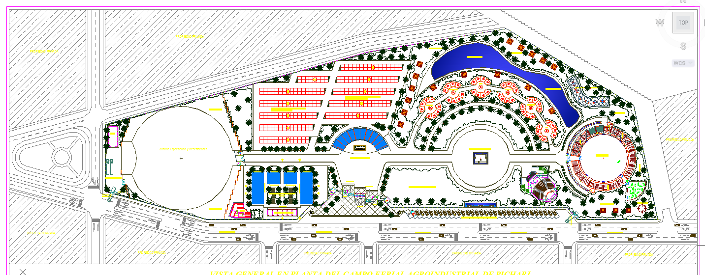 Exhibition Centre Lay-out