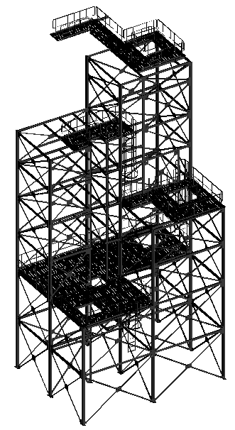 3D Structure Metal Frame