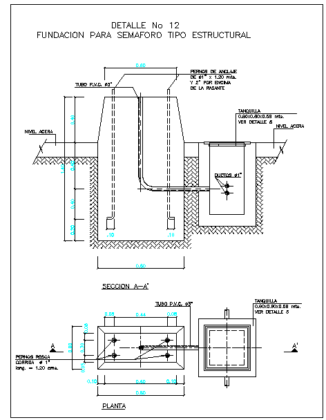 Structure Foundation Detail