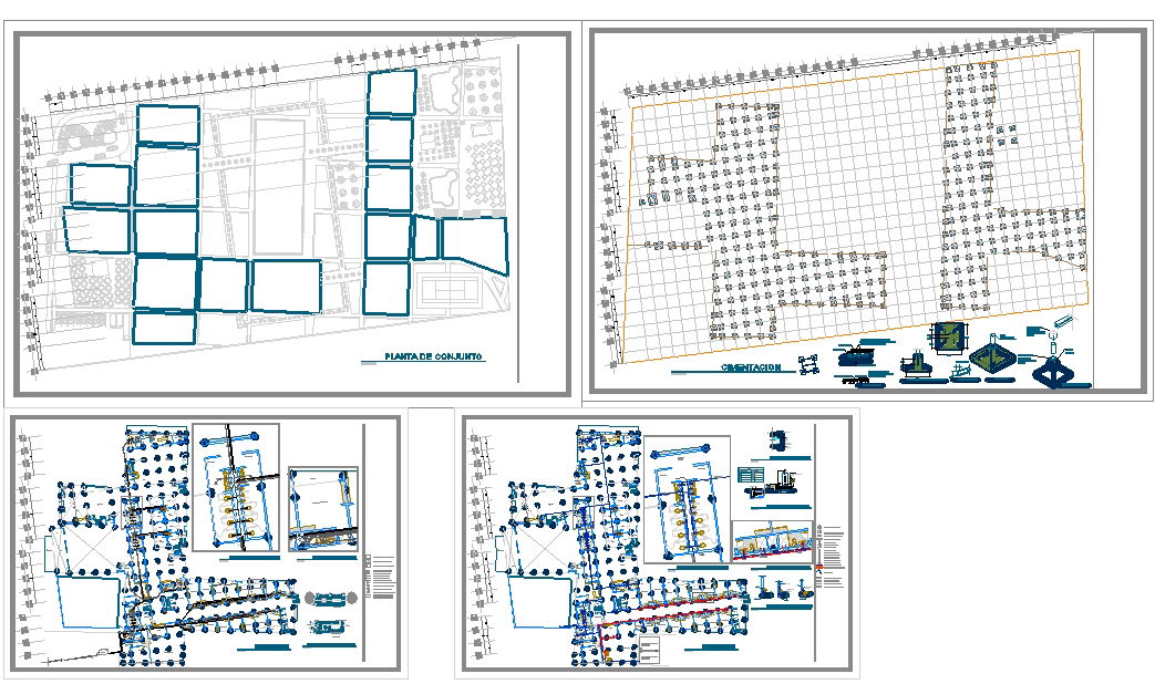 Structure Design Plan Of Hotel