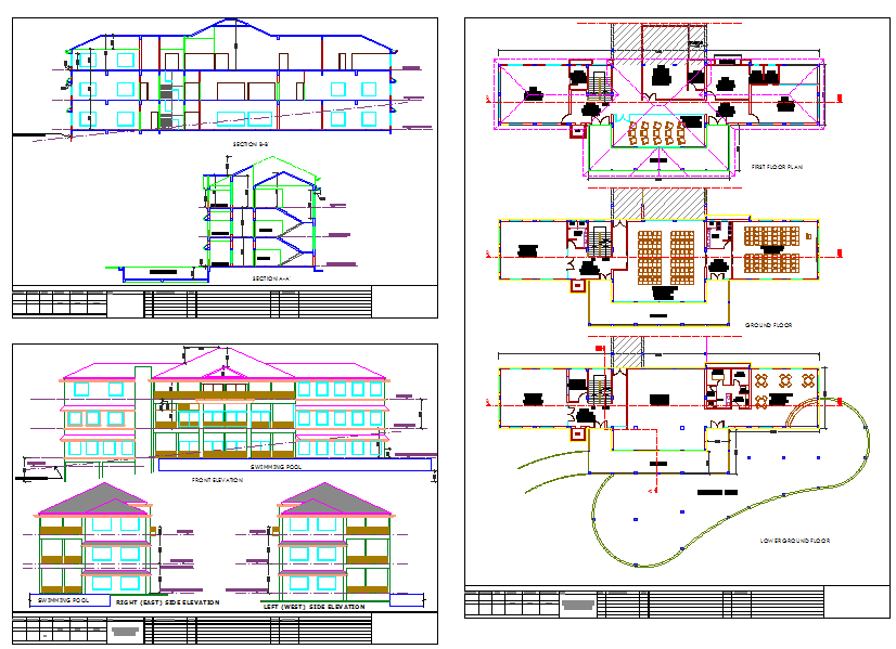 Modern Bungalows plan