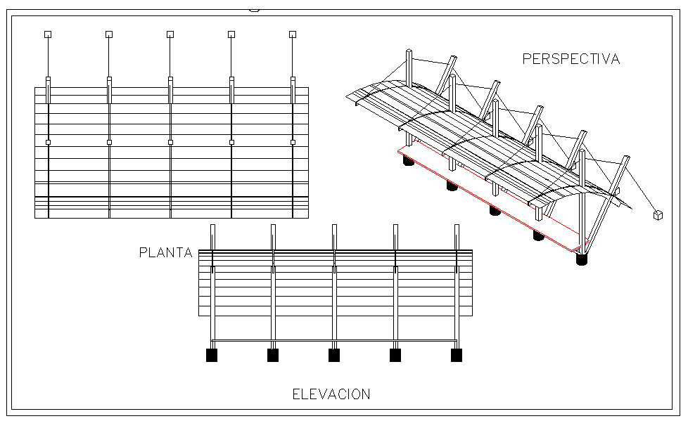 Structure Roof Cover Detail