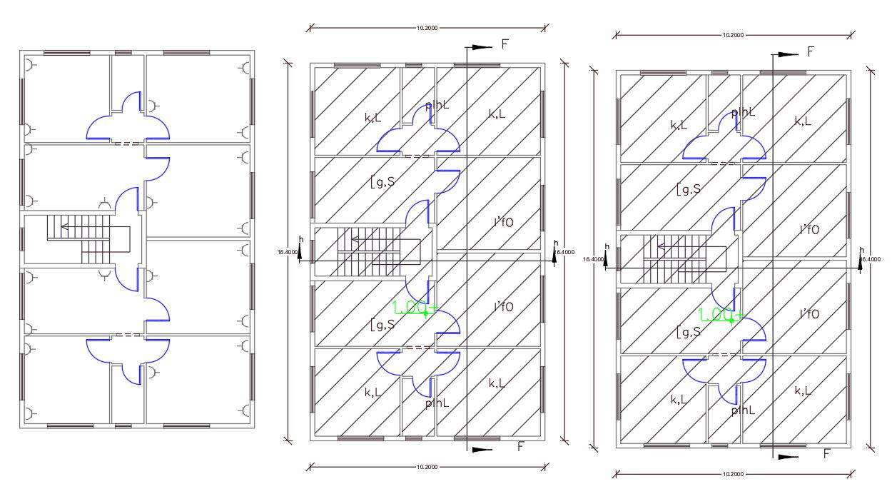 10Mtr X 16Mtr Typical Apartment Plan DWG File