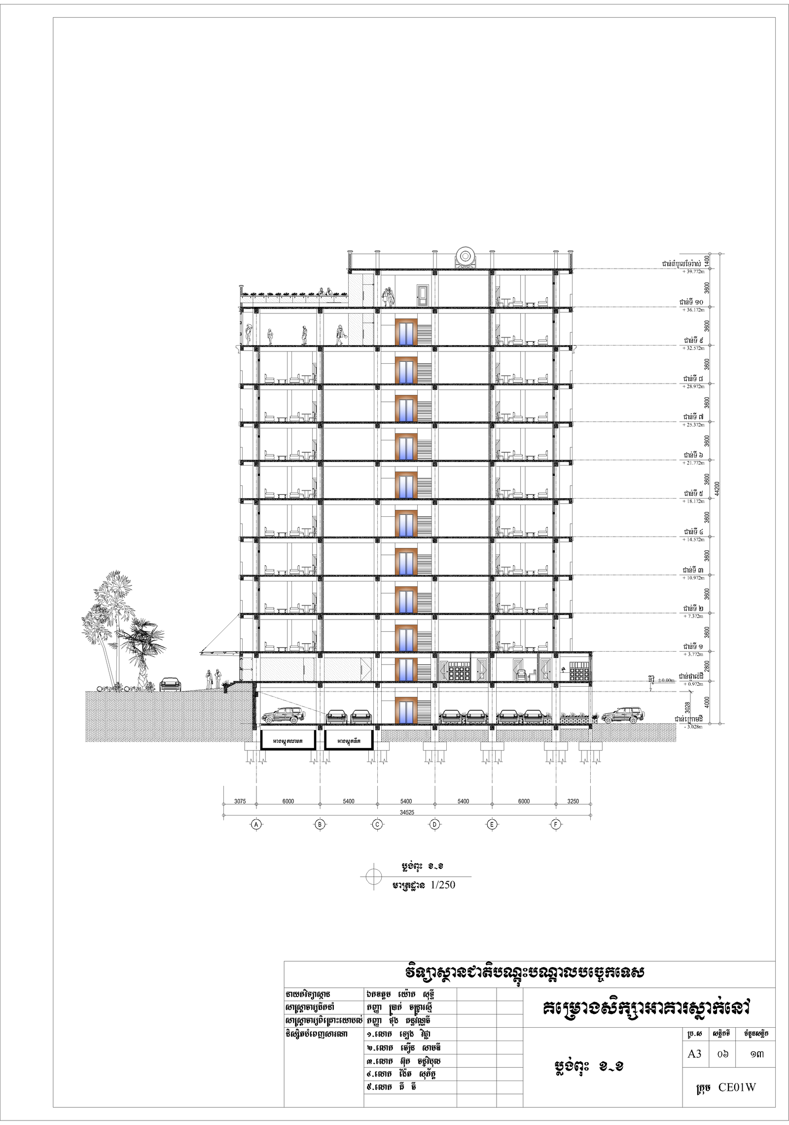 10th Floors Apartment Building