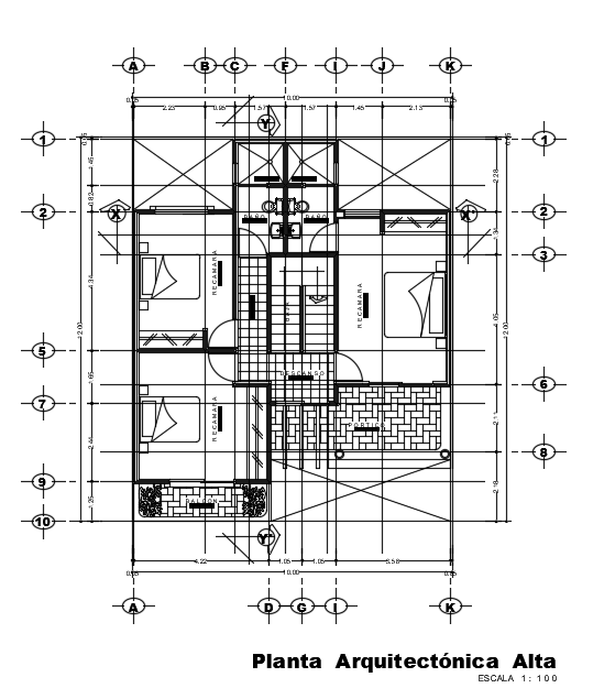 10x12m first floor house plan with 3bhk cad drawing