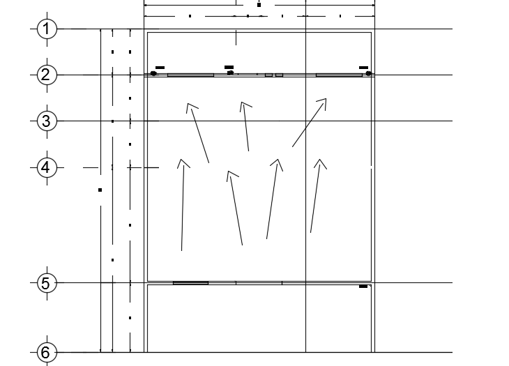 10x14m simple 2bhk house plan force layout AutoCAD drawing