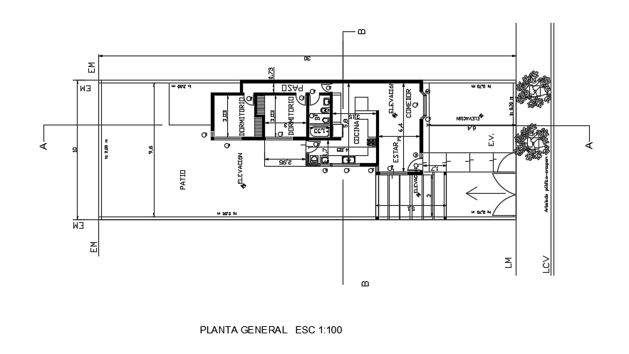 10x30m architecture 2bhk house plan is given in this file