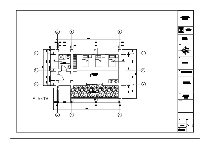 10x6m architecture first floor bungalow house plan AutoCAD drawing