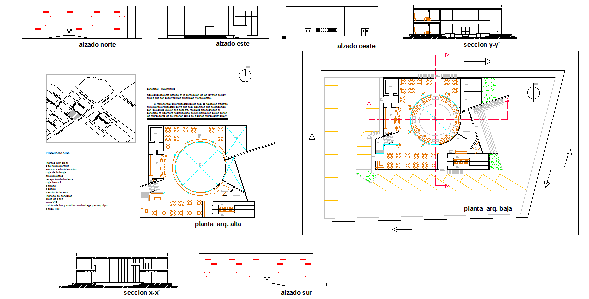 Simple restaurant detail
