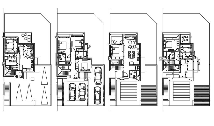 11x18m 2D architecture home design is given in this file