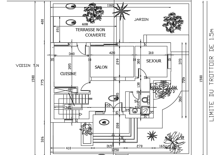 11x9m architecture two story bungalow plan cad model is given in this file