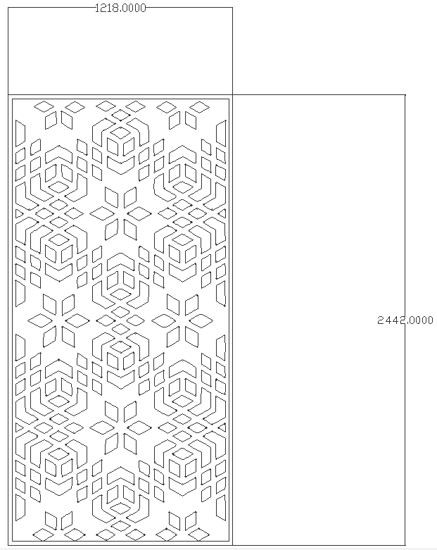1216 by 2442 mm Border design for any project or event dwg autocad drawing .