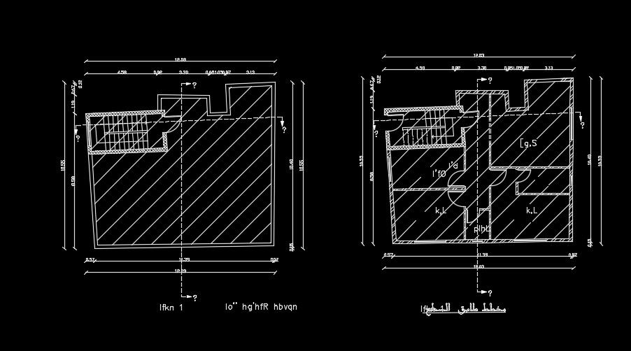 12x11m house plan is given in this AutoCAD file