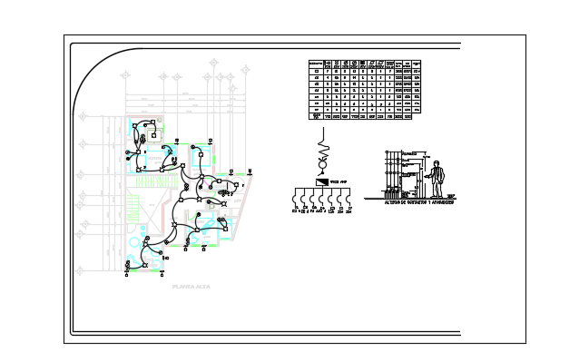 12x15m plan first electrical layout AutoCAD drawing