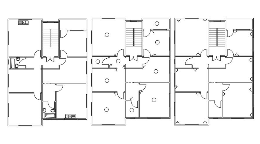 12x16 Meter electric Plan AutoCAD File