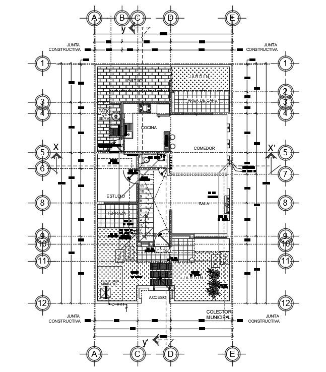 12x20m home plan is given in this Autocad drawing file.Download now.