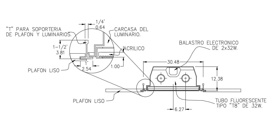 12x28m house plan of electrical lighting detail is given in this Autocad drawing model. Download now.