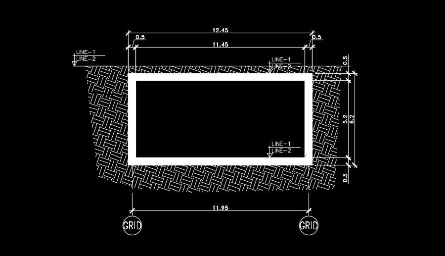 12x6m industrial room plan