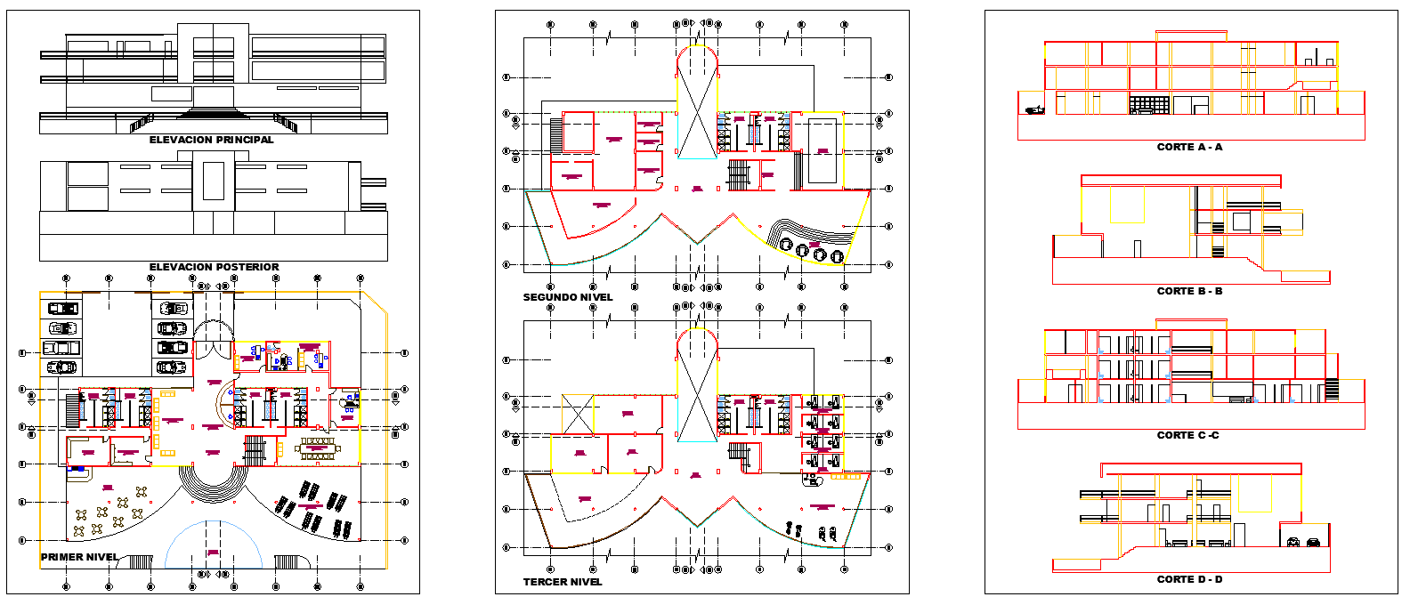 Spa Centre Detail plan