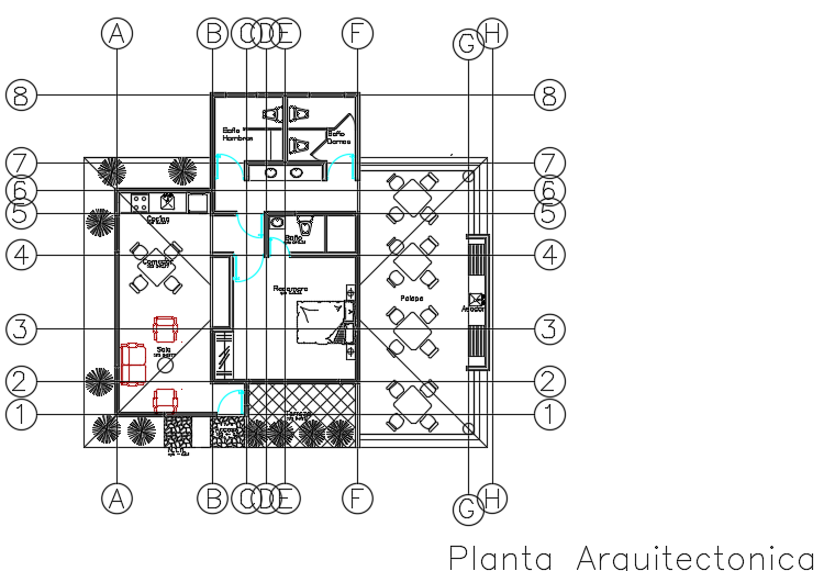 13x10m architecture beach house design is given in this file