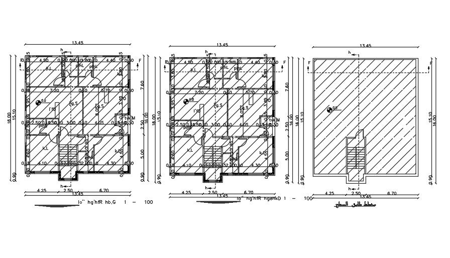 13x16 Meter Apartment Floor Plans Layout