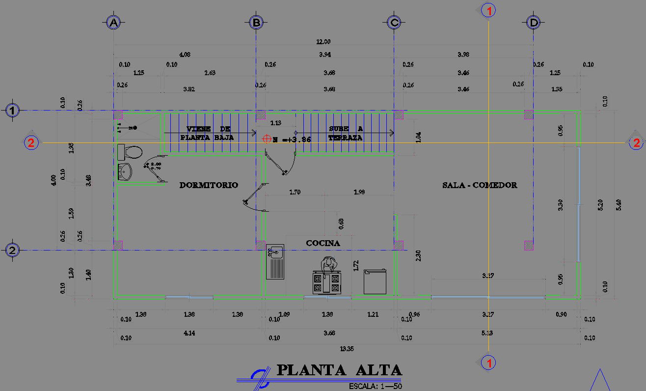 13x6m architecture first floor home design