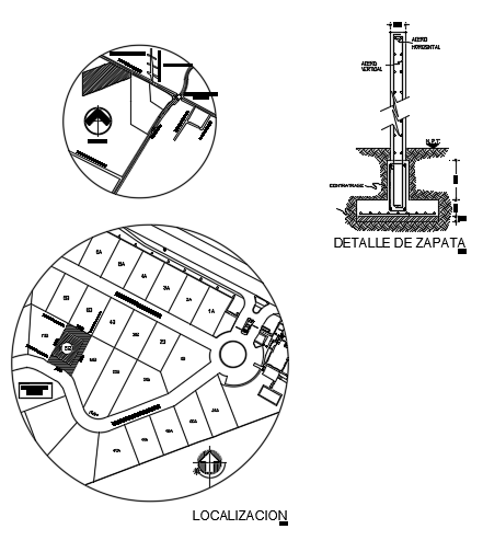 14X18m house plan site layout and location 2D AutoCAD DWG drawing model is given